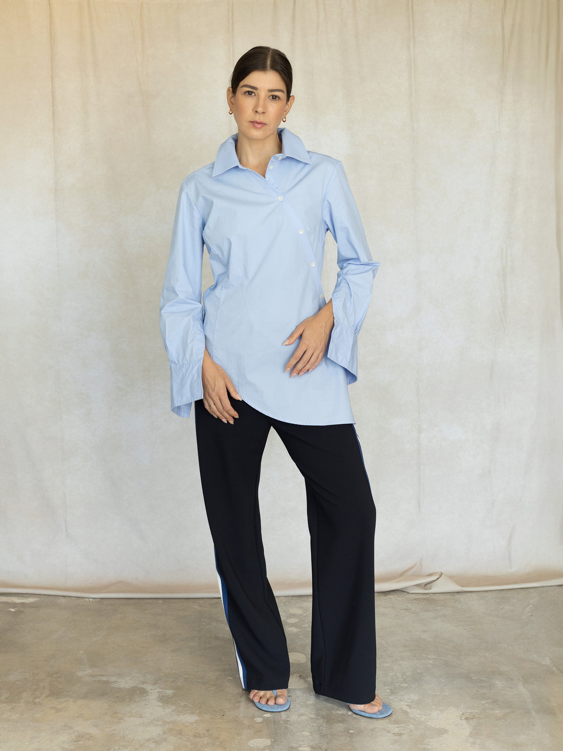 Twisted Shirt Light Blue