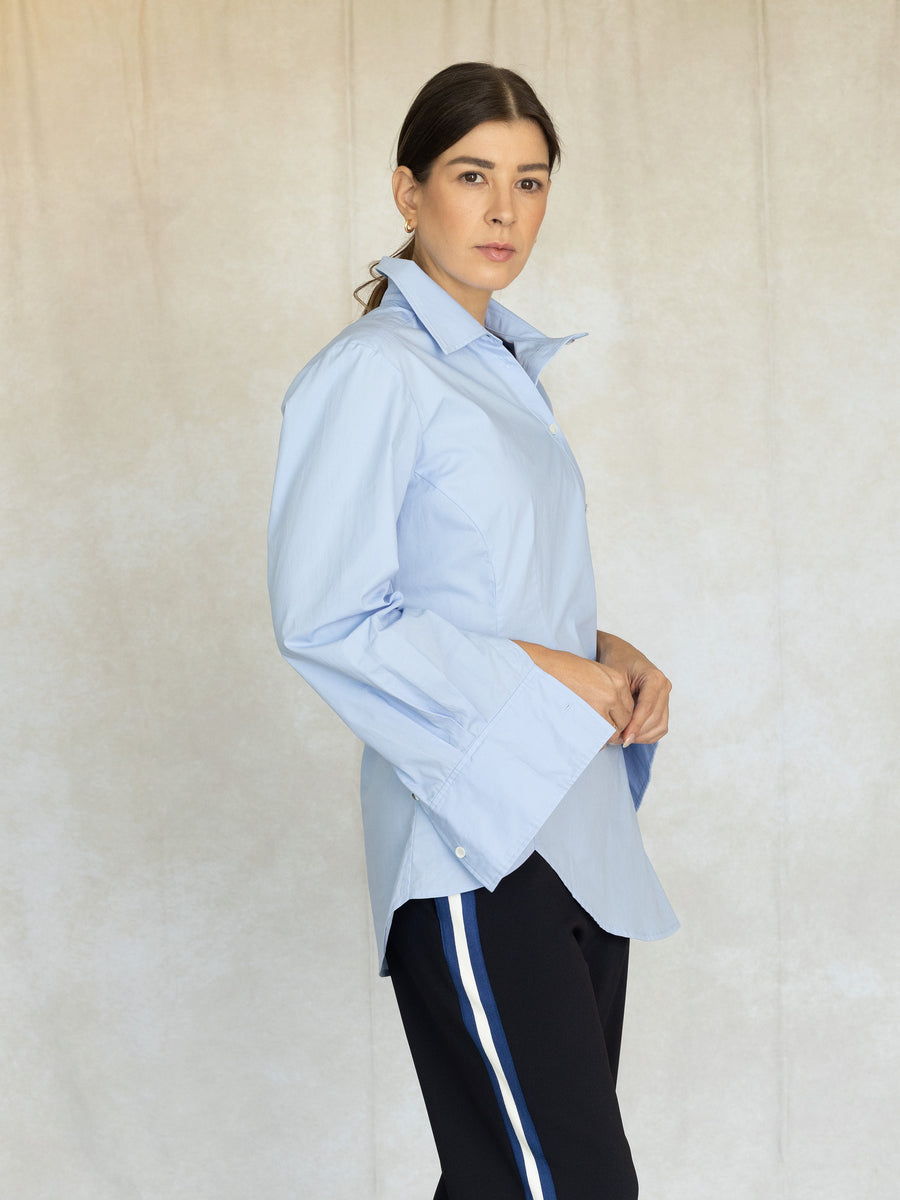 Twisted Shirt Light Blue