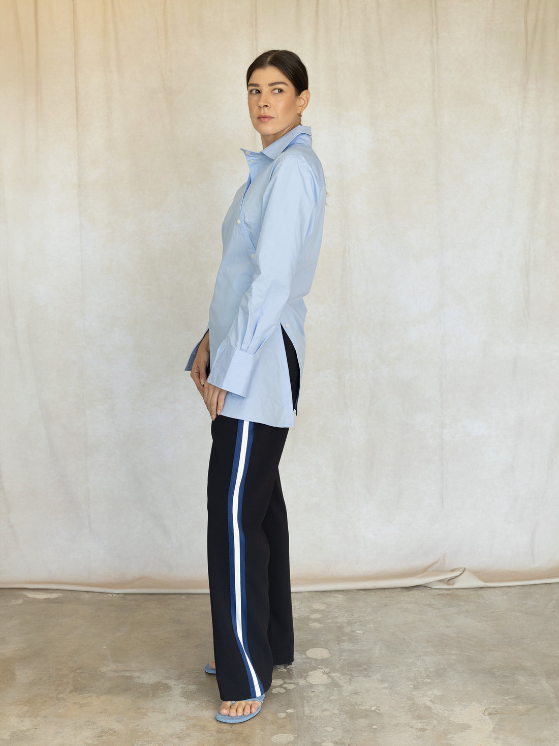 Twisted Shirt Light Blue