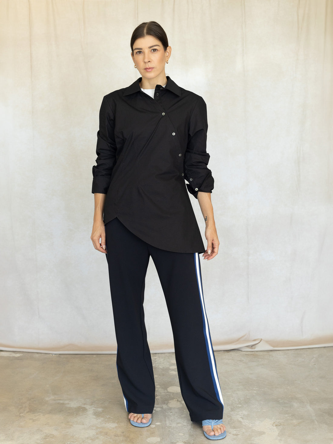 Twisted Shirt  Black