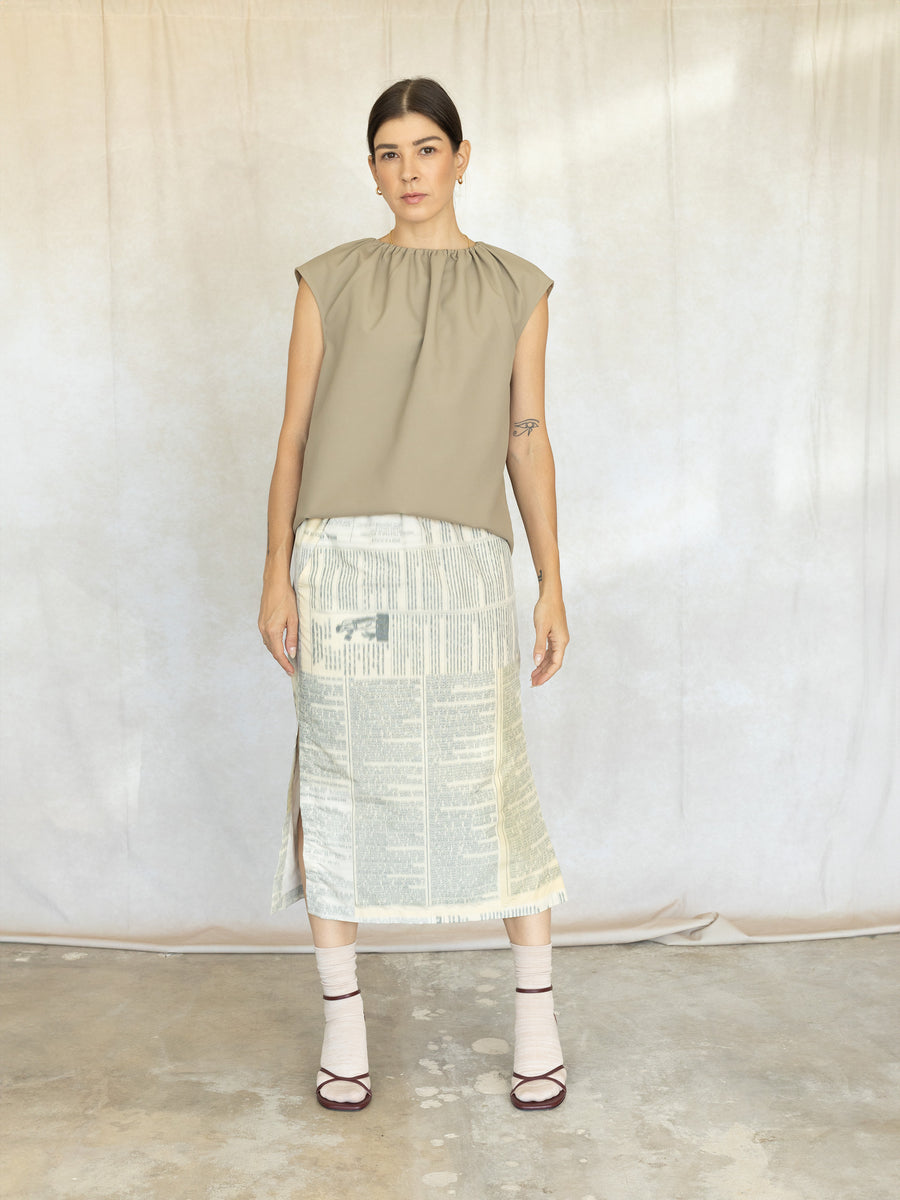 Mott Skirt - Personals Taffeta