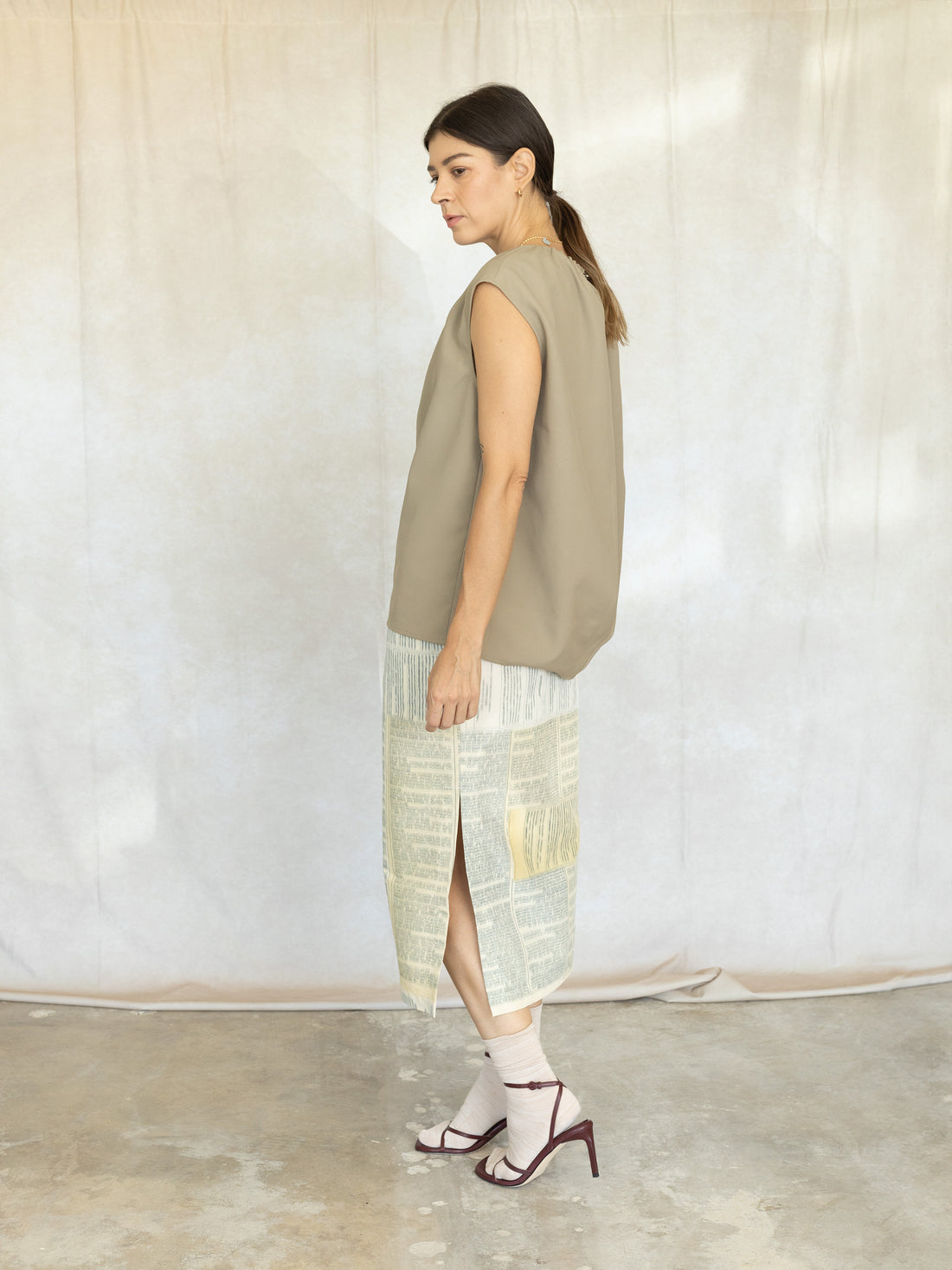 Mott Skirt - Personals Taffeta