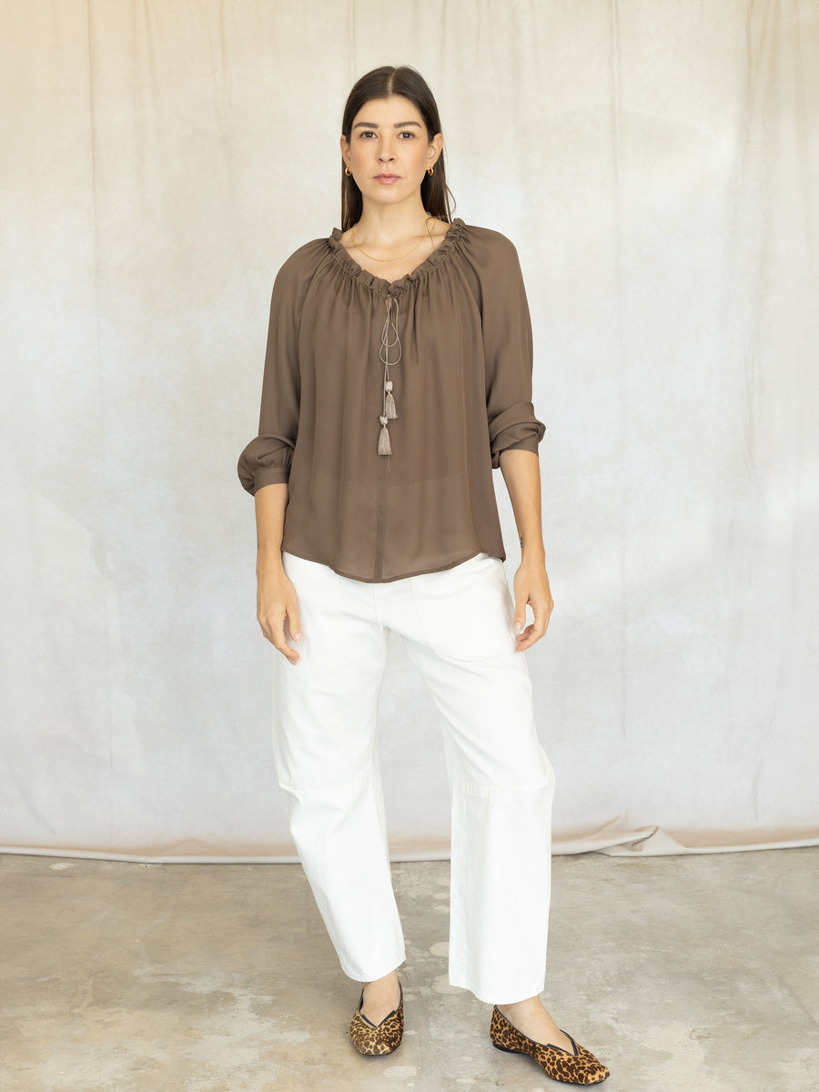 Carley Silk Blouse