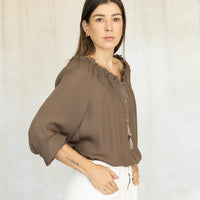 Carley Silk Blouse