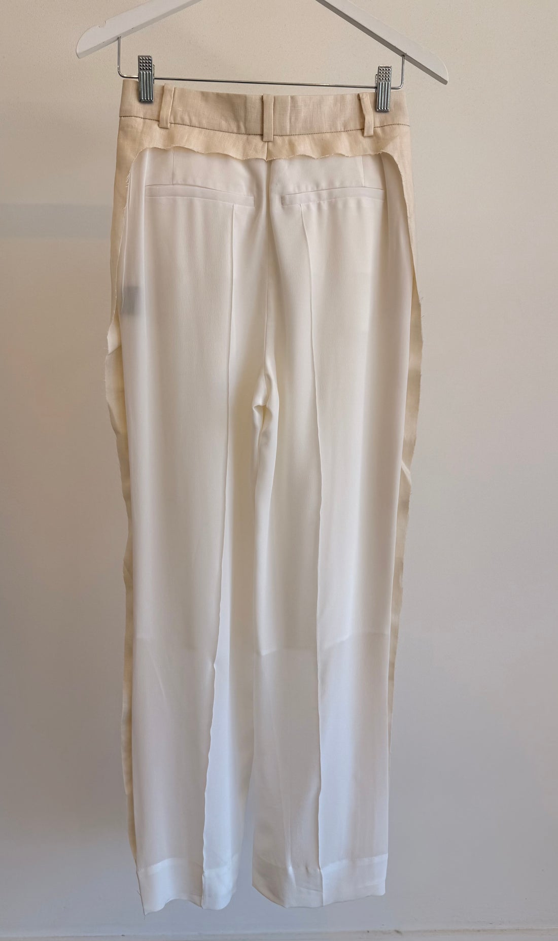 Flow Gathered Pants - Ivory