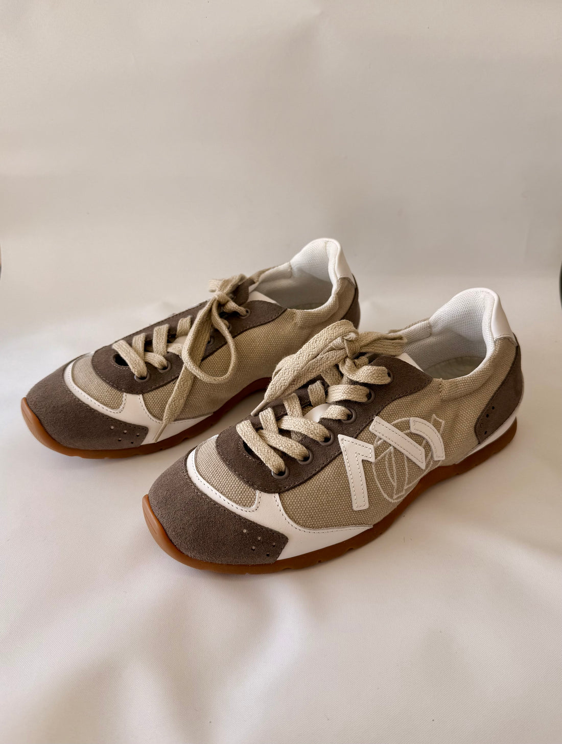 Tri Colored Sneaker - Neutrals
