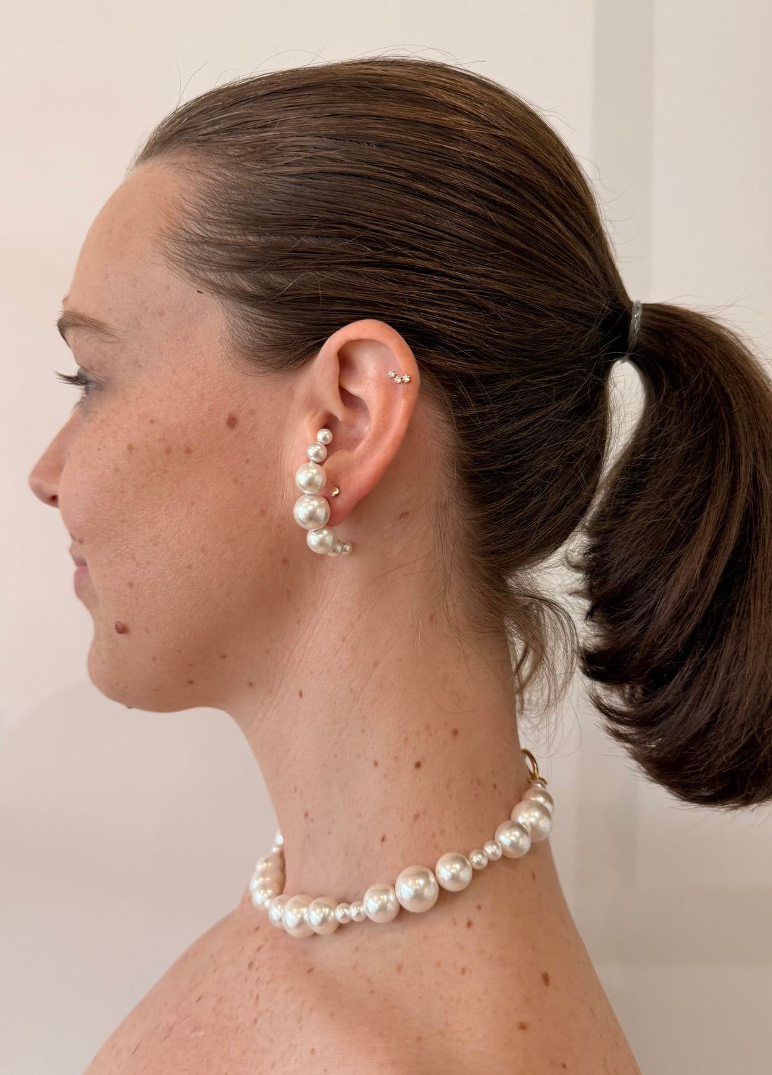 Domingo Earrings - Pearl
