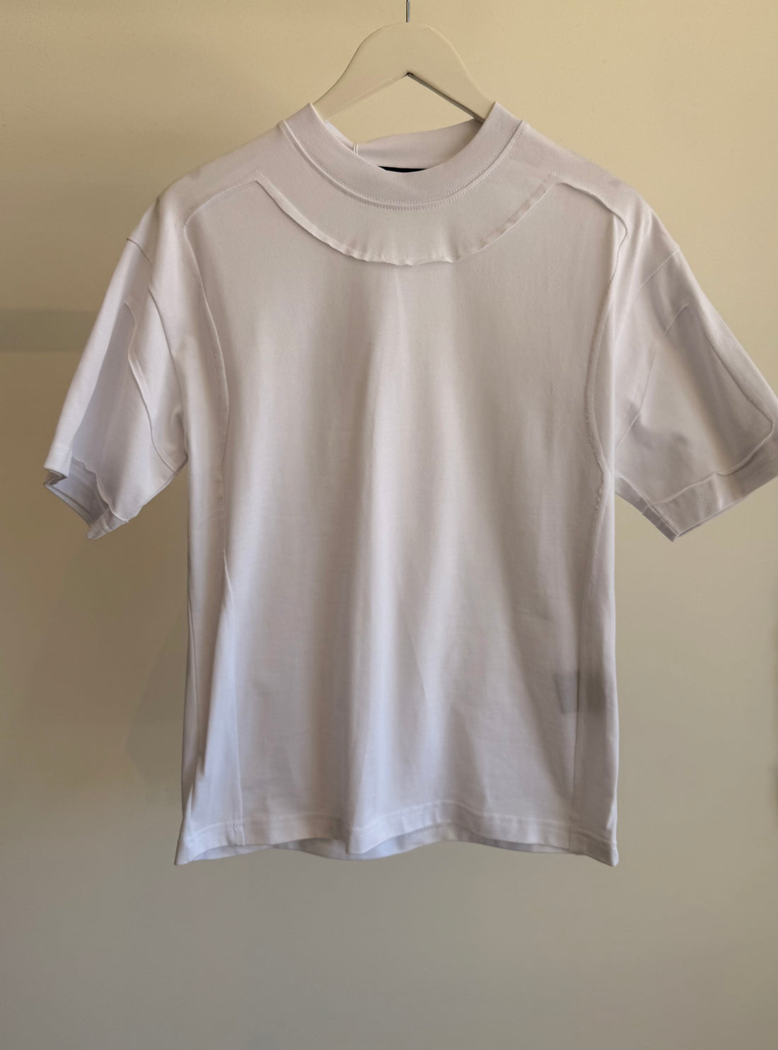 Cut Out Tee - White