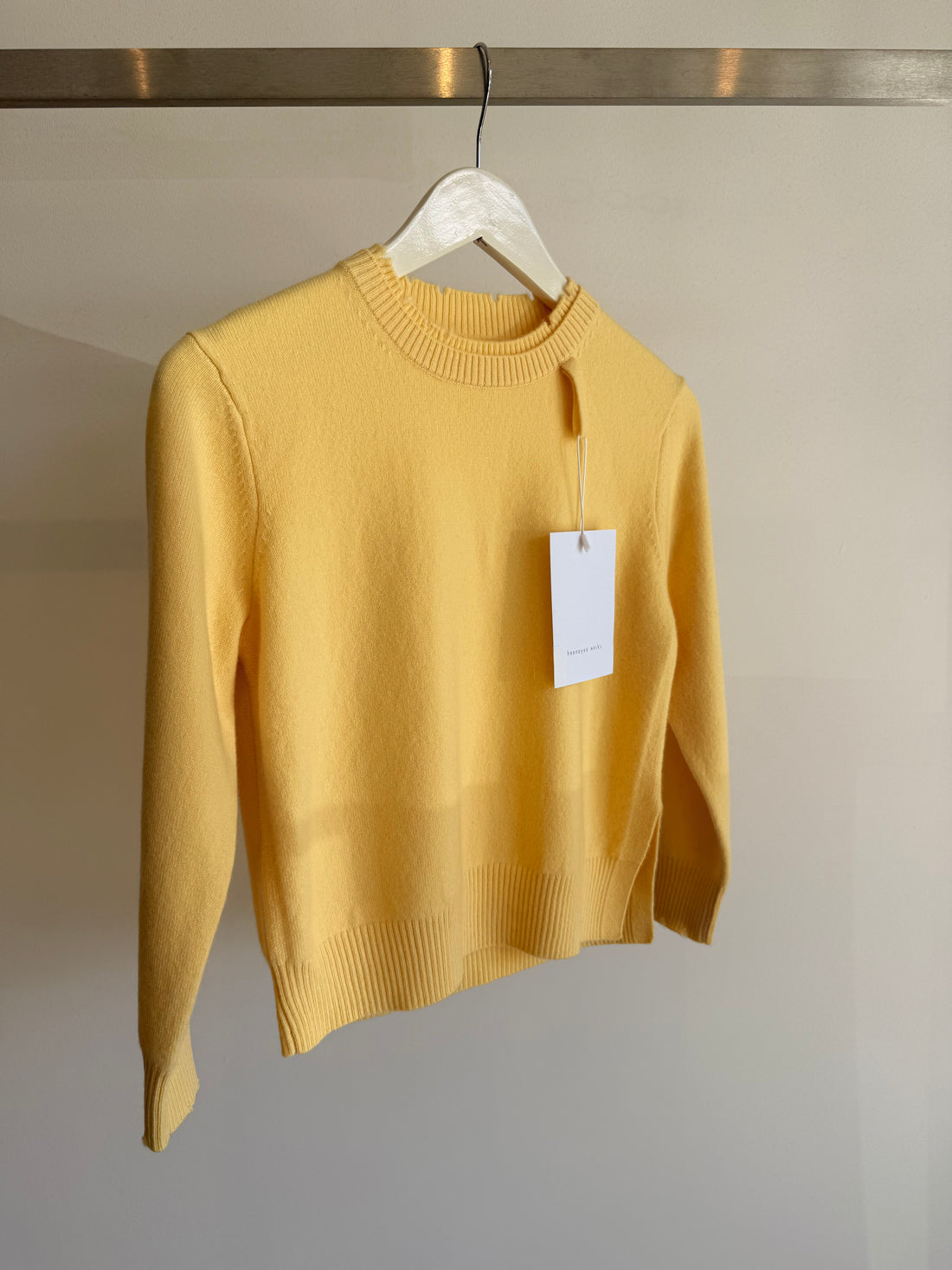 Mute Pullover - Creamy Yellow