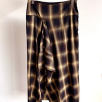 Ero Skirt - Brown/Black City Plaid
