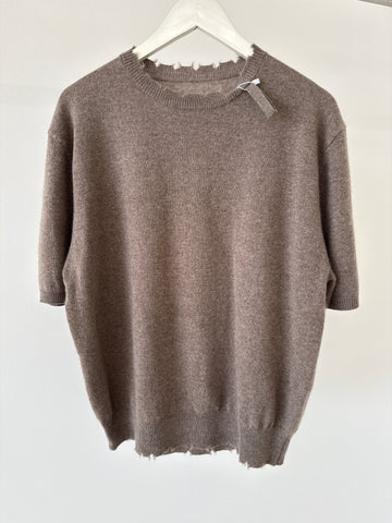 Cashmere T - Earthy Brown