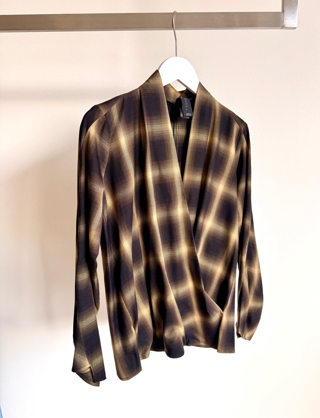 Jazmin Shirt - Brown/Black City Plaid