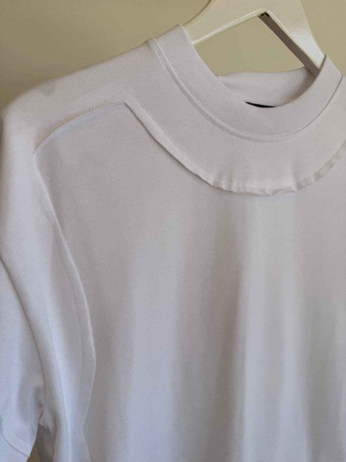 Cut Out Tee - White