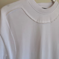 Cut Out Tee - White