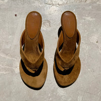 Micro Wedge Thong - Taupe