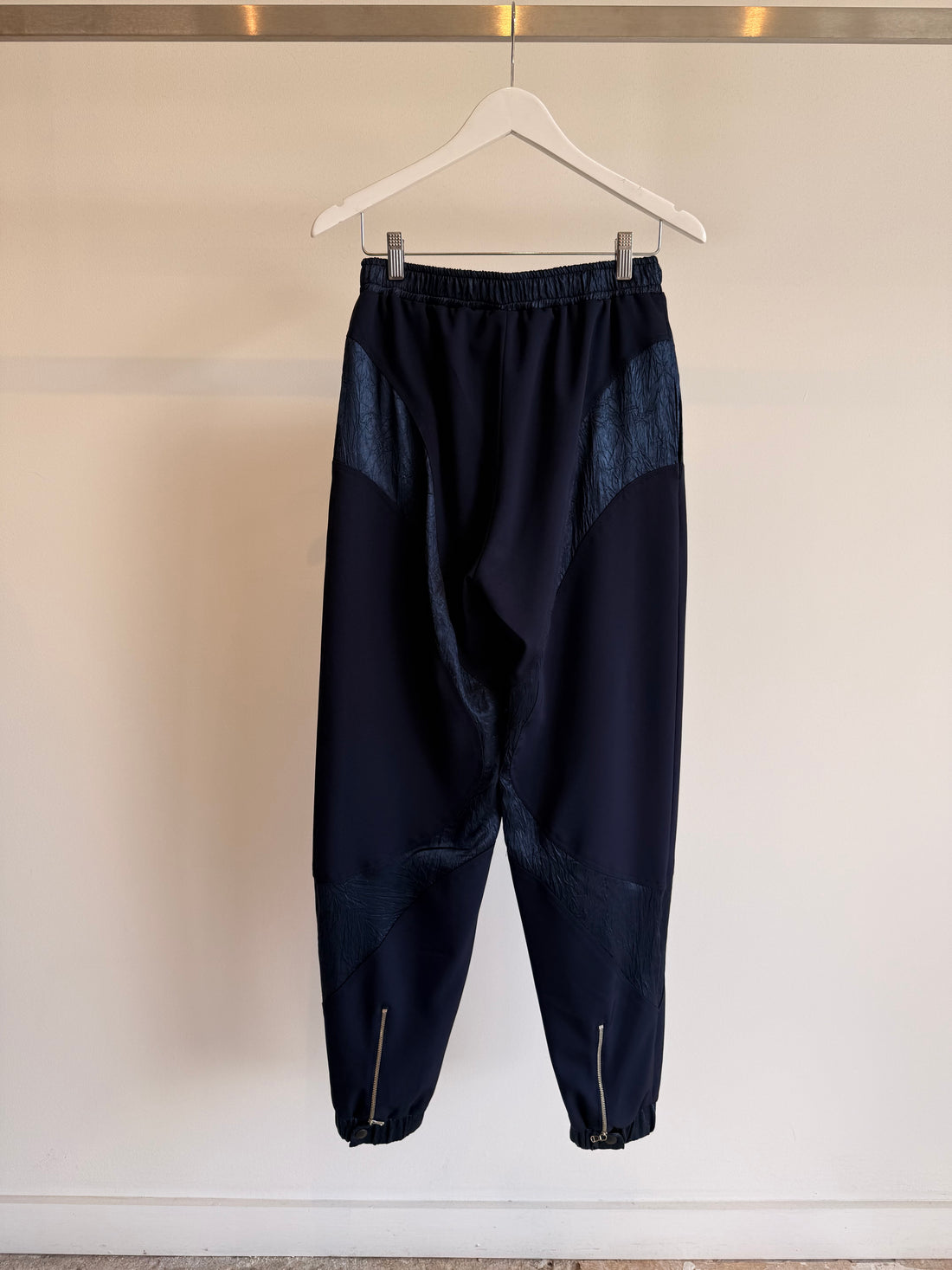 Combo Moto Trousers - Midnight / Satin