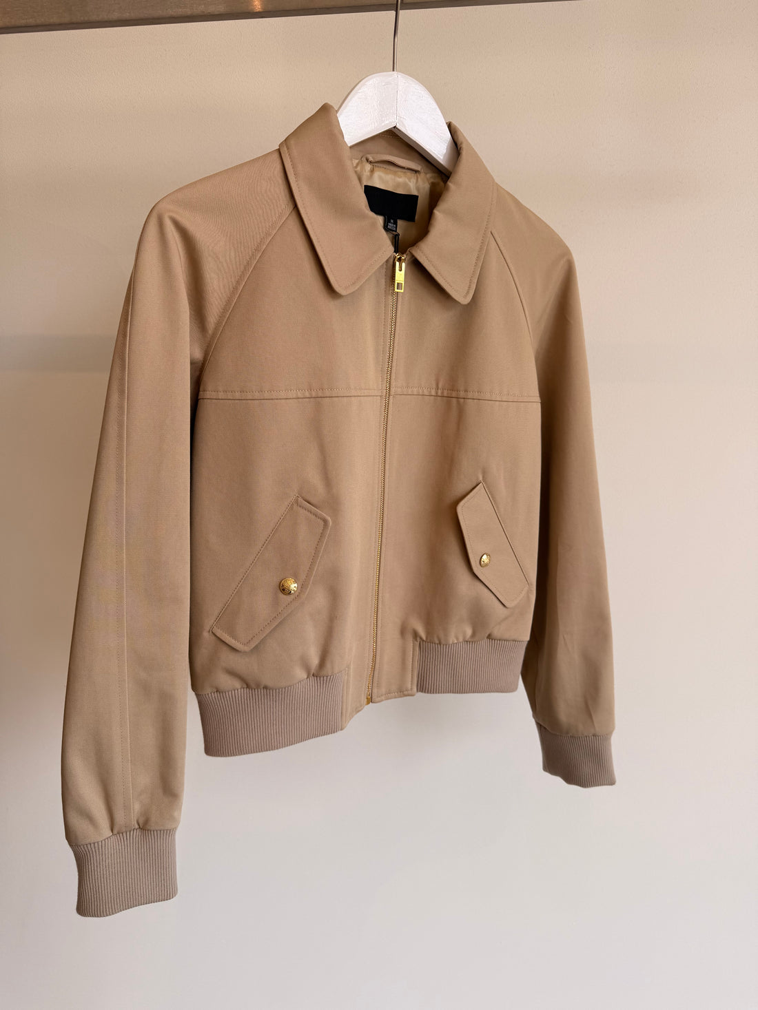 Saul Bomber - Beige