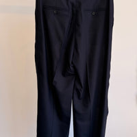 Crag Cutted Pants = Navy/White