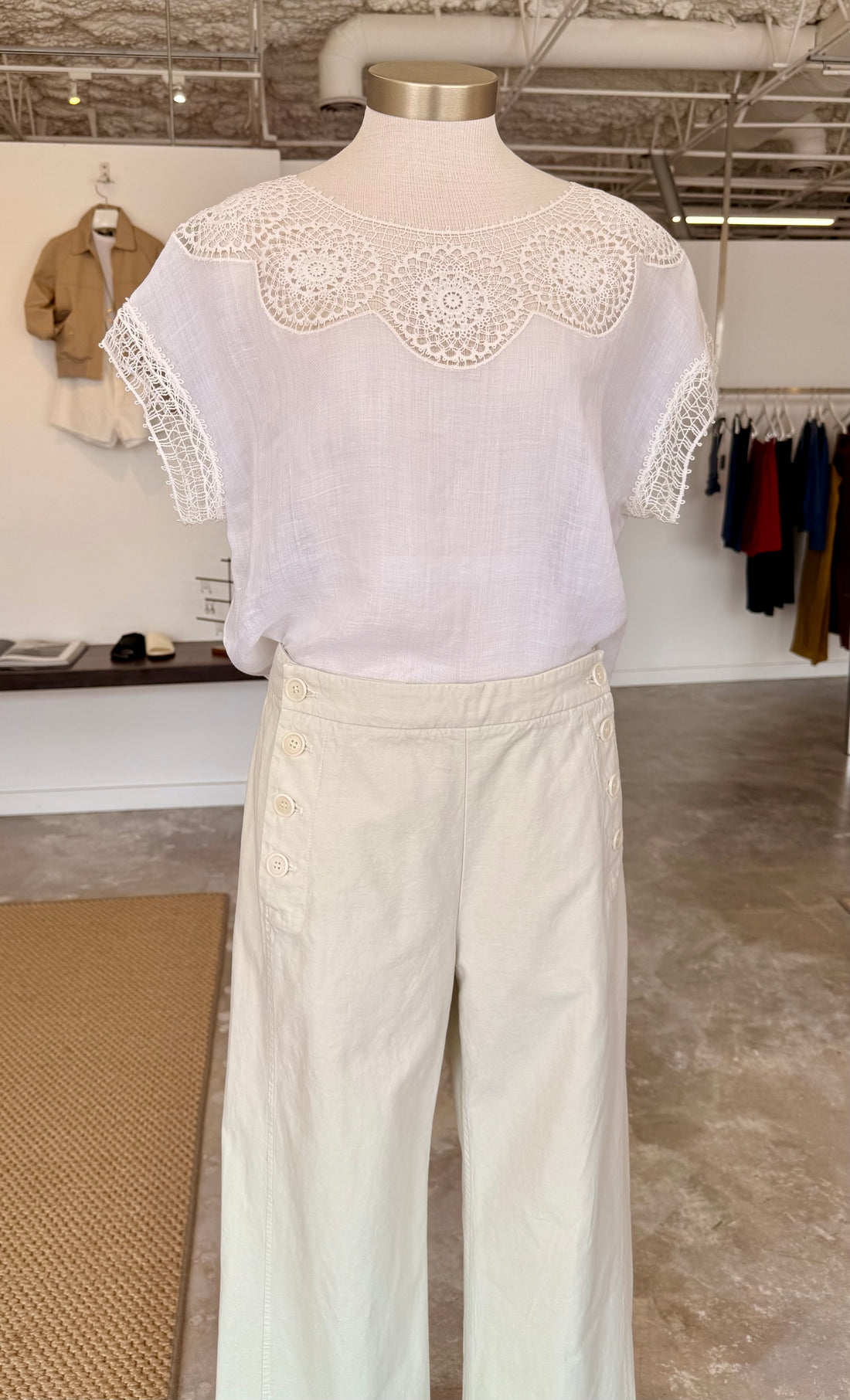 Reed pant - Stone