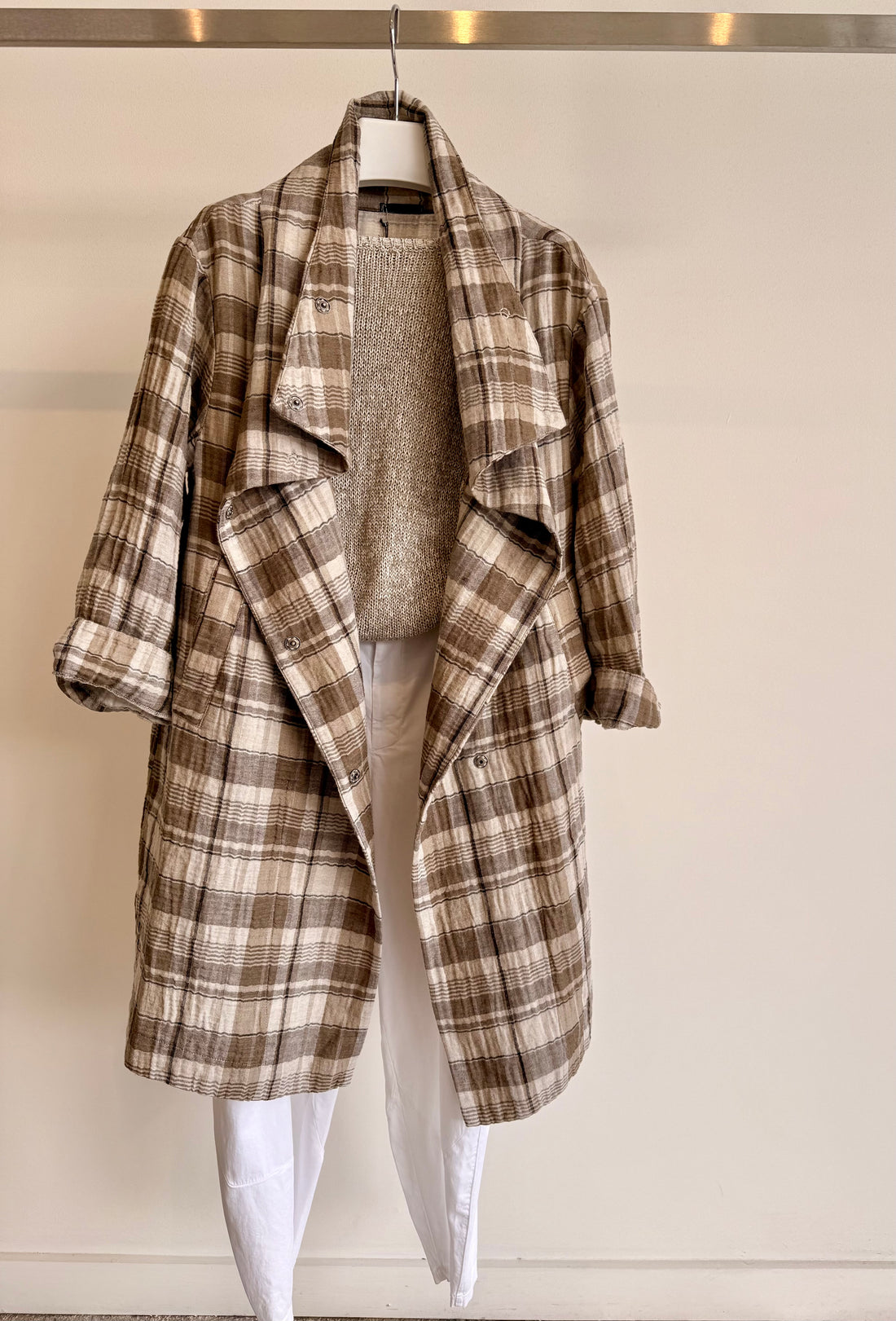 U302 - Trench - Plaid