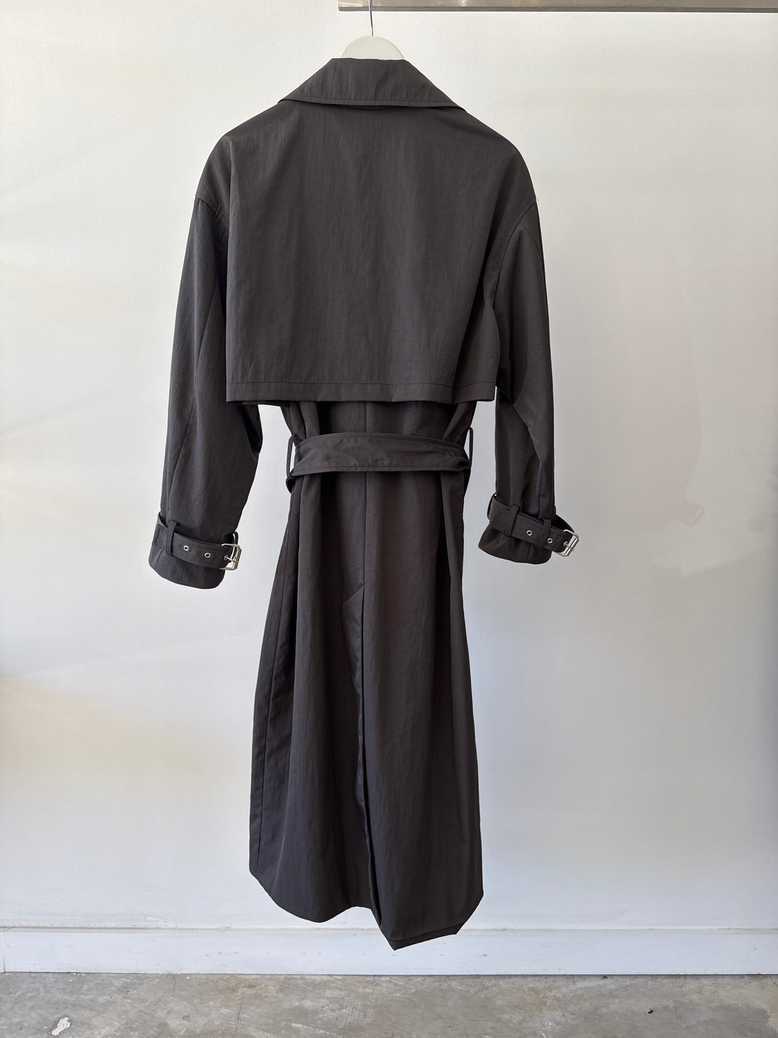 Oversize Trench w/Back Vent - Truffle