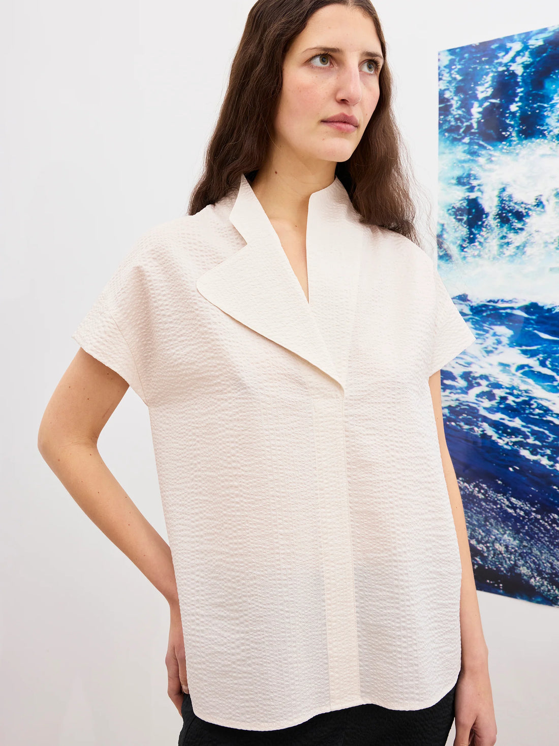 Adi Top - Ripple Twill - Chalk