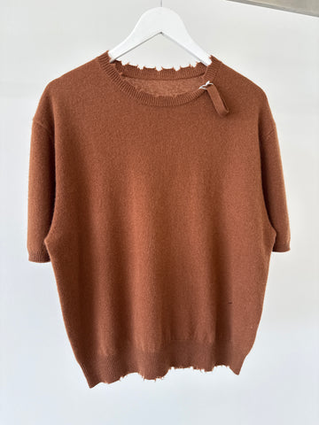 Cashmere T - Walnut Tree Brown