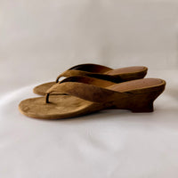 Micro Wedge Thong - Taupe