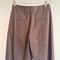 Tucked Pleated Wide Leg Short - Brown