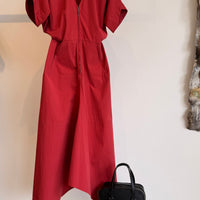 Aissa Joi Dress - Red