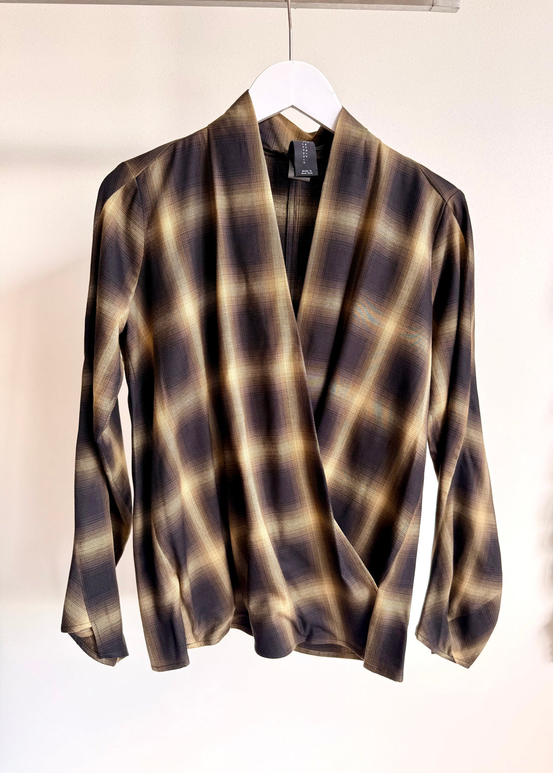 Jazmin Shirt - Brown/Black City Plaid