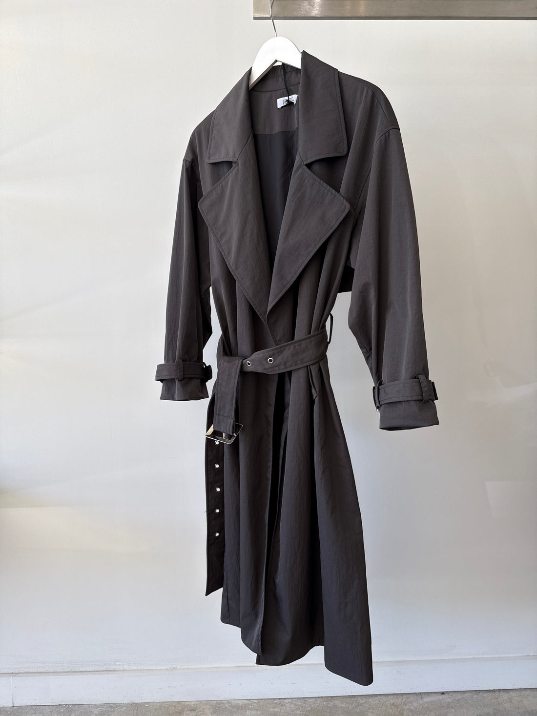 Oversize Trench w/Back Vent - Truffle