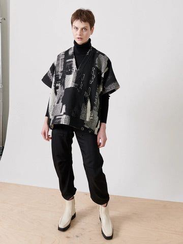 Elie Top - Black/White