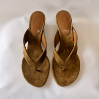 Micro Wedge Thong - Taupe