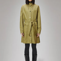 Curve Long Jacket - Khaki