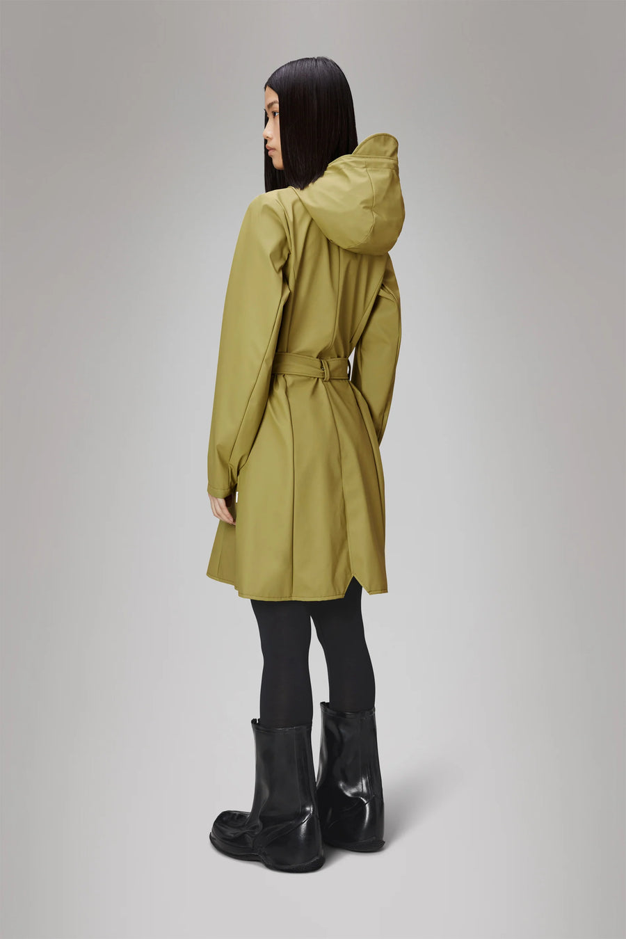 Curve Long Jacket - Khaki