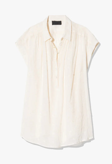 Normandy Blouse - Ivory
