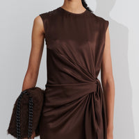 Daitra Dress - Chocolate