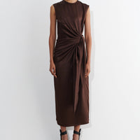 Daitra Dress - Chocolate