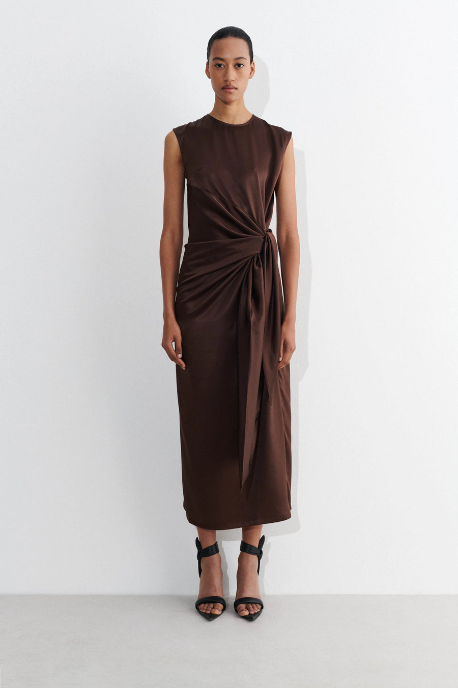 Daitra Dress - Chocolate