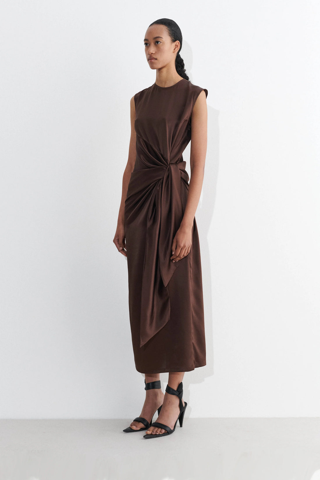 Daitra Dress - Chocolate