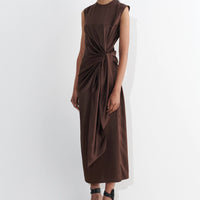 Daitra Dress - Chocolate