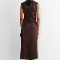 Daitra Dress - Chocolate