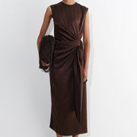 Daitra Dress - Chocolate