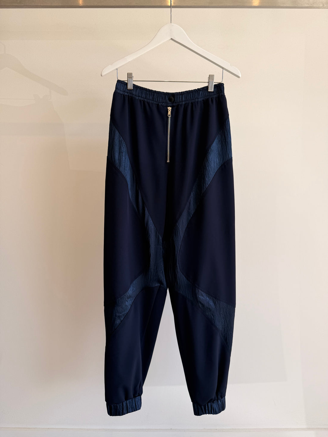 Combo Moto Trousers - Midnight / Satin