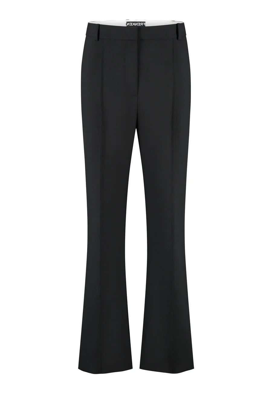 Diamond Boyish Bell Cut Trouser - Navy