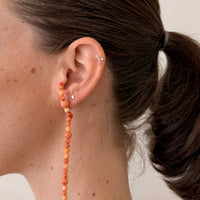 Coral Arch Earring Long