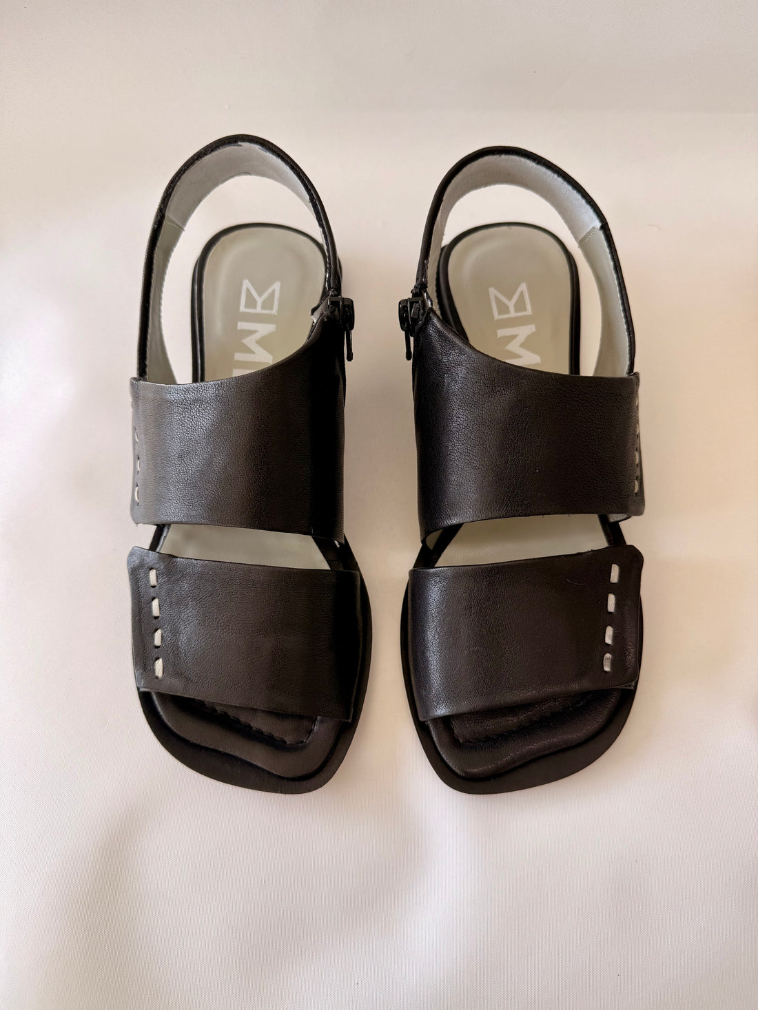 Double Strap Sandal - Black