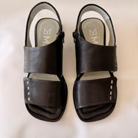Double Strap Sandal - Black