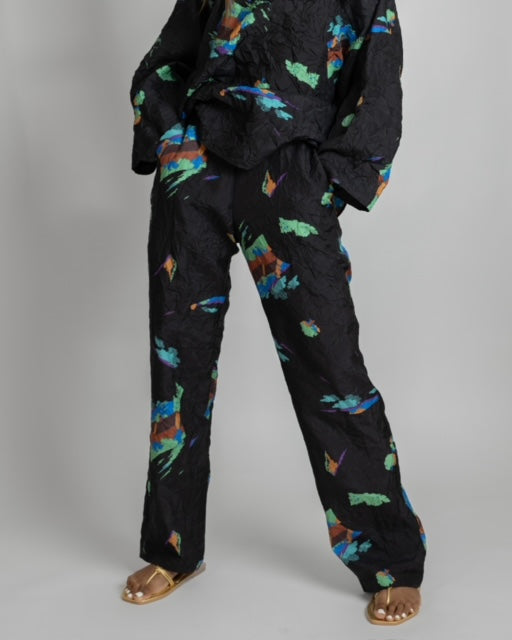Camiza Top -Black Multi